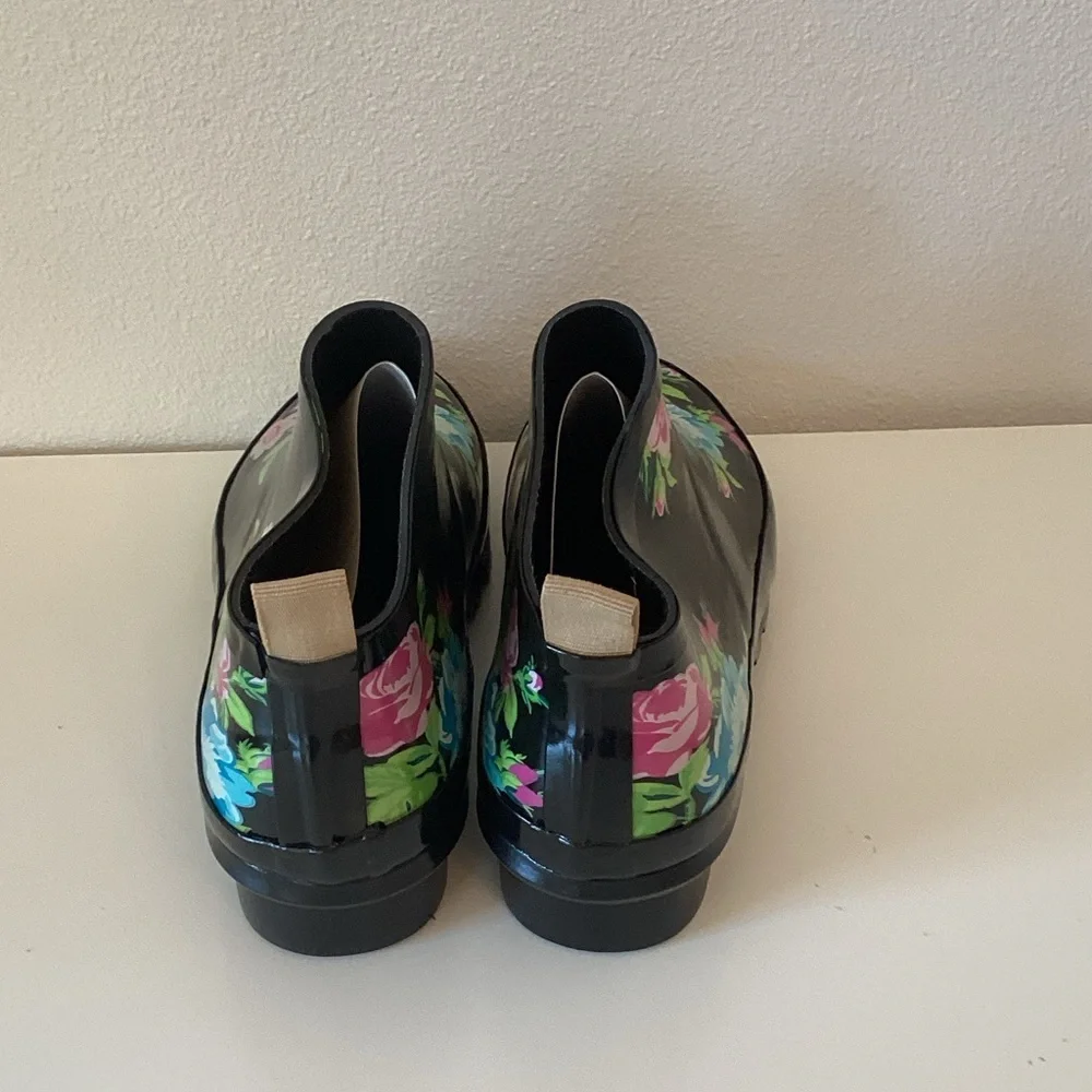 Journee‎ Collection Floral Women's Ankle Rain Boots